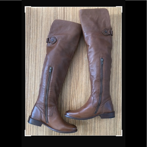 FRYE Shirley Over the Knee Riding Boots NEW - Picture 5 of 7